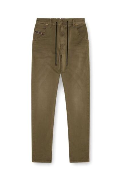 Diesel Erkek Slim Fit Haki Jean (KROOLEY-E-NE-S21) - Fiyatı, Yorumları