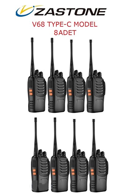 ZASTONE 8 Adet Telsiz Zt-v68 Cy Baofeng 999s Telsiz - Fiyatı