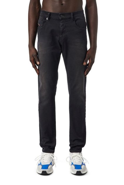 Erkek Slim Fit Siyah Jean (D-STRUKT-Z-NE)