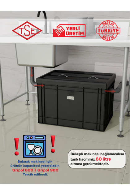 GRIPOL Yağ Ayırıcı / Tutucu 46 Lt Lamella Seperatör Teknolojisi