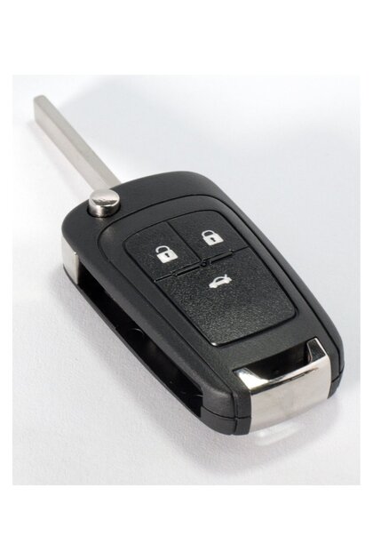 Lux 1stClass Opel Insignia Astra J Switchblade Control Container 3 Button Auto Keychain