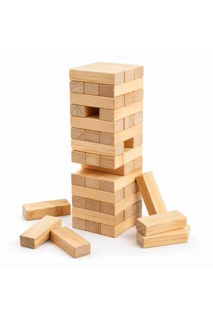 54 Piece Wooden Balance Game(K)