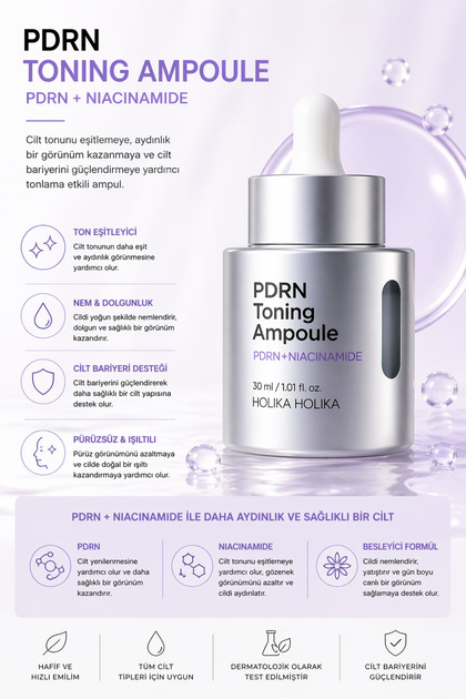 Pdrn Toning Ampoule - Skin Repairing Ampoule Containing Pdrn 30ml