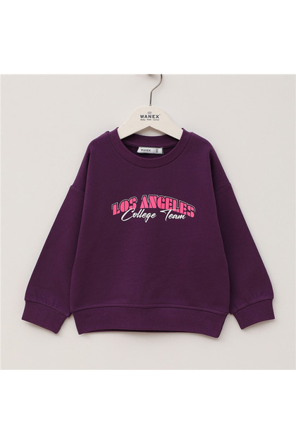 Girl's Long Sleeve Thick Sweatshirt - 32597