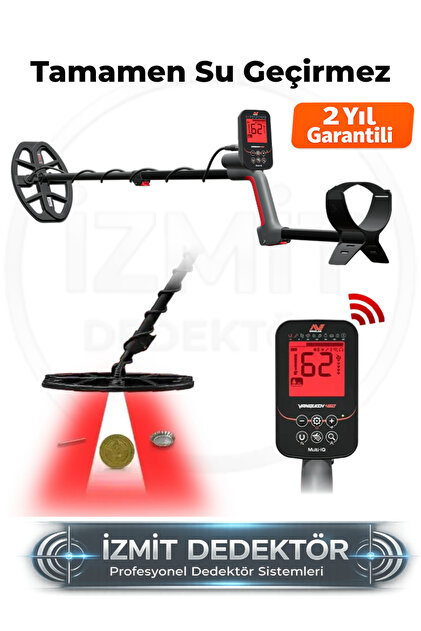 minelab Vanquish 560 Metal ve Define Dedektörü Multi Frekans Su