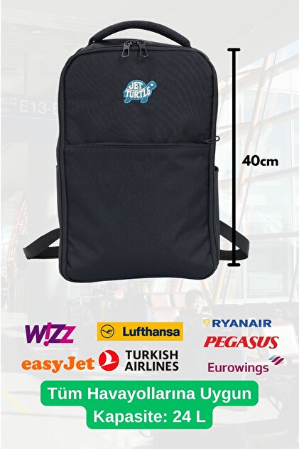 Jet Turtle Travel Backpack 40cm 40X30X20 cm Pegasus, Wizz Air