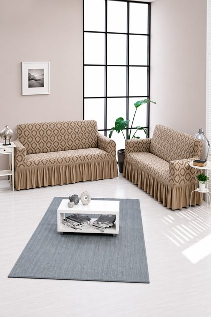Jacquard Armchair, Sofa, Sofa Bed Cover, lycra, elastic, standard 3+3