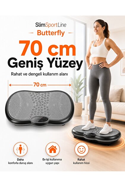 SlimSportLine 3D ÇİFT MOTORLU SALINIM VE TİTREŞİMLİ ZAYIFLAMA