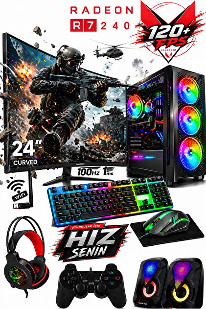 Zeiron Tx85 I7-860 8gb 256gb Ssd+500gb Hdd Gt730 24