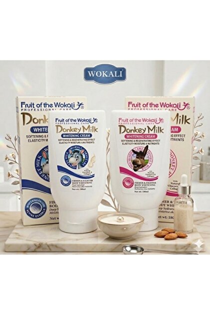 Fruit Of The Wokali DONKEY MILK WHITENING CREAM EŞEK SÜTÜ CİLT