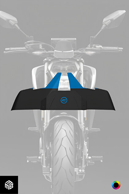 Kawasaki Zx4RR 40. Yıl Sağ Yan Grenaj Sticker Orijinal 56054-4104