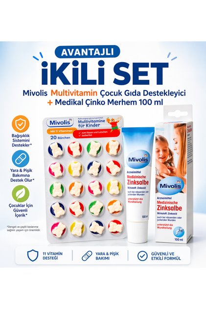 Medikal Çinko Merhem 100 ml | Zinksalbe Yara & Pişik Karşıtı Bakım Kremi