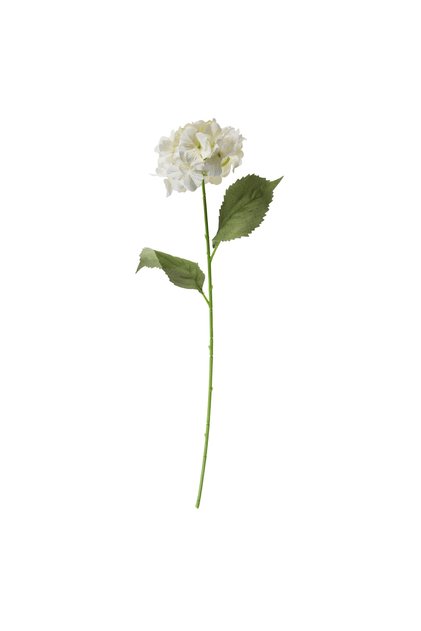 BEYAZ YAPAY ORTANCA DAL ÇİÇEK 75 CM
