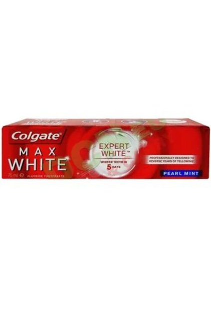 Pasta de Dinti, Colgate, Max White Expert Pearl Mint, 75 ml