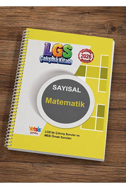 Yetsis Yayınları 2026 LGS Hazırlık MEB Örnek Sorular ve Çıkmış