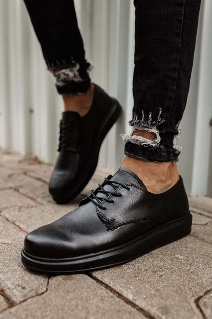 Mn003 - Cst Pelle Classica Men's Shoes Black