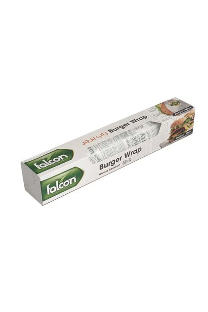 Grease-Resistant Food Service Grade Paper Burger Wraps (33x33cm, 50s)
