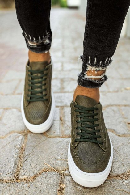 Mn015 - Cbt First Edition Men's Shoes Khaki