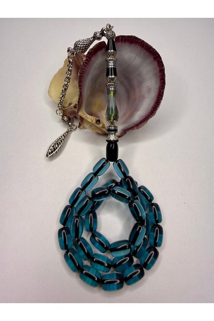 Handmade Nakkaş İmame Perfect Color and Condition Fire Amber Prayer Beads