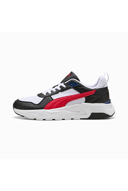 Puma Unısex Spor Ayakkabı 400231-24 White-Red-Black-Blue Jewel