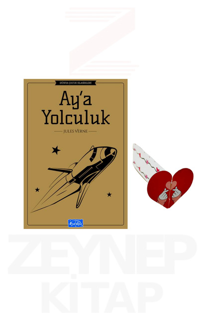 Aya Yolculuk - Jules Verne Dünya Çocuk Klasikleri (Heart Bracelet Gift)