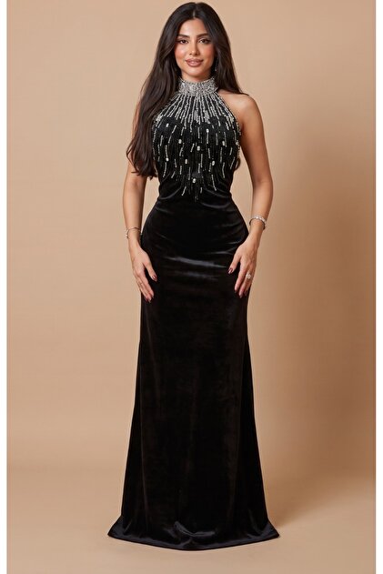 sachin and babi light blue dress Prom Dresses Sparkly Crystal Styles main image 0