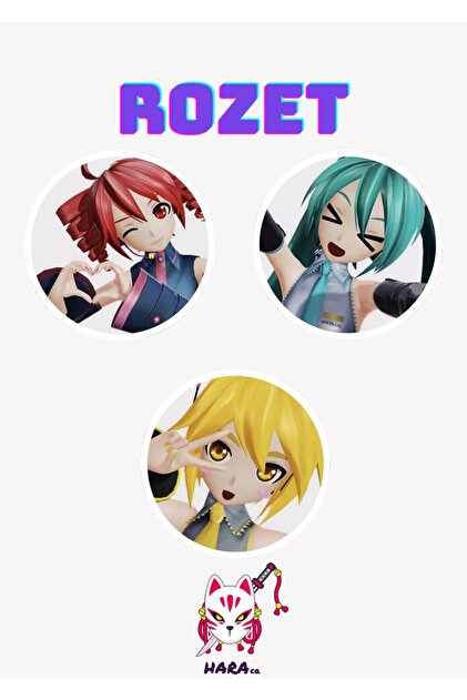 Hara Company KPOP Demon Hunters Animesi Rumi Anime Anahtarlık