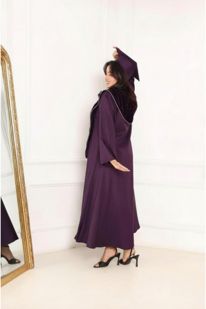 ZAHRA 2026 Graduation Abaya - for Orders (0534654871)- Trendyol