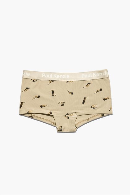x Doğa Derneği Kadın Boyshort Külot - Alaca Sansar