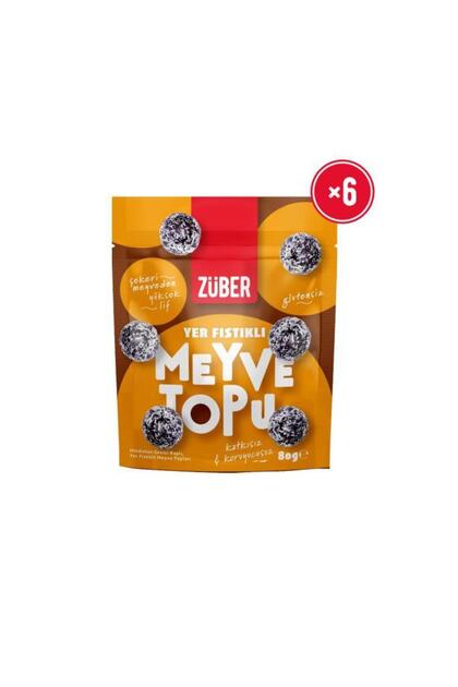 Fruit Ball with Peanuts 80g X 6 Pcs