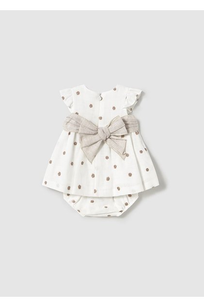 Newborn Girl Embroidered Dress