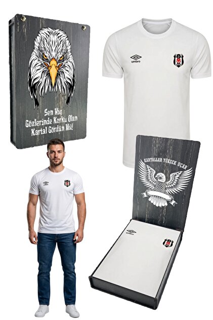 Umbro Training White Cotton T-Shirt Uv with Box Gift