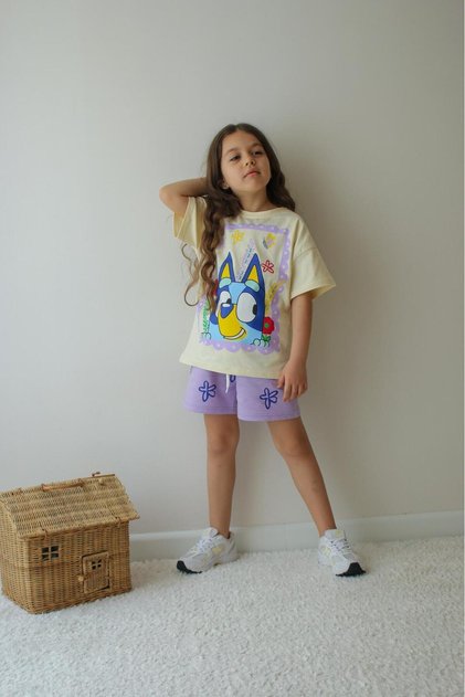 Girl's Summer Top and Bottom Set