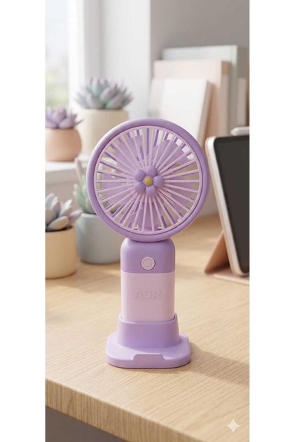 Mini Vantilatör Fan El Pervanesi Küçük Mini Vantilatör 3 Kademeli 5 Farklı Renk