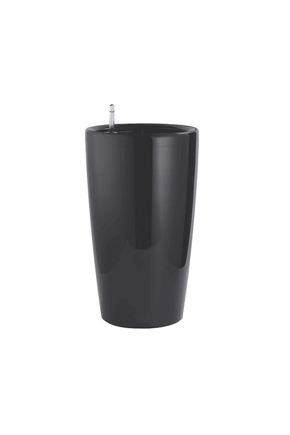 Ghiveci inteligent H105xD39,5 cm RobertoRossi Rondo antracit