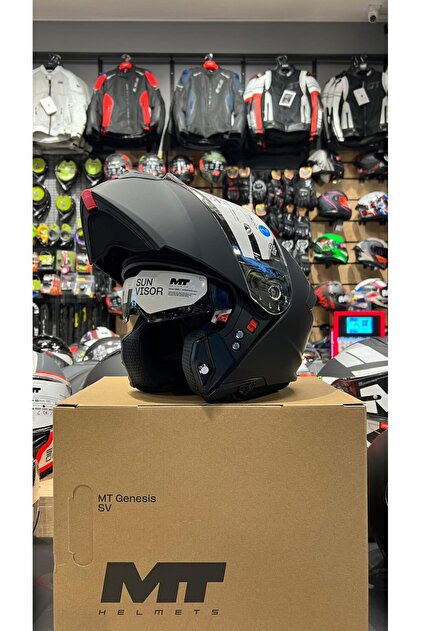 MT Helmets MT KASK FU935SV GENESIS SV RACCOON B5 MAT ÇENE AÇILIR