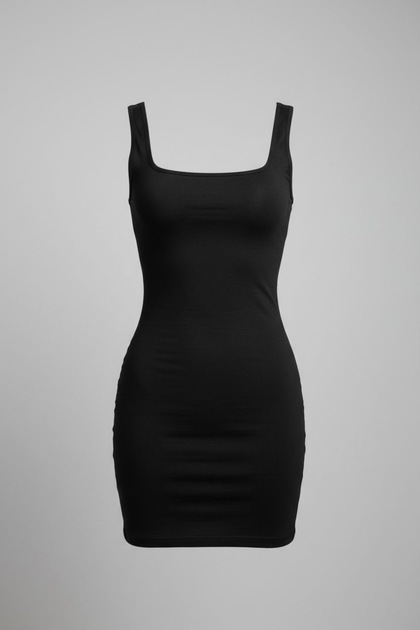 sachin and babi light blue dress New Look black strappy mini bodycon dress size