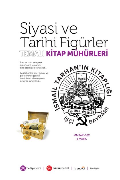 Mühürmarket > May 1St Labor and Solidarity Book Seal > Mmtar-032