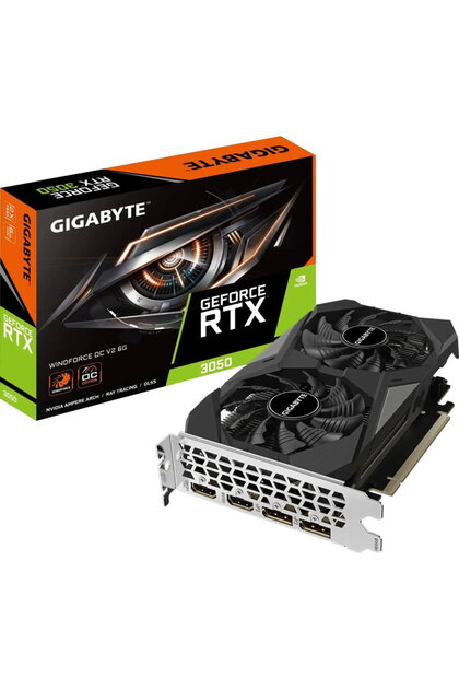 GeForce RTX 3050 WINDFORCE OC V2 6GB GDDR6 128-bit