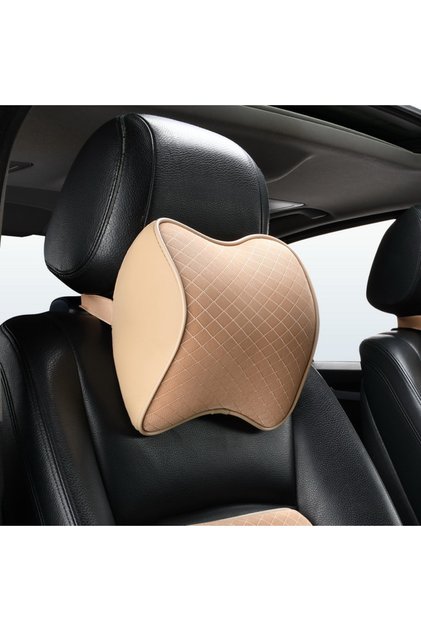 Perna Auto Ergonomica, Design Premium din Piele Ecologica, Confort Sporit la Condus, Potrivita pentru Masina, Birou si Scaun Auto, PriStyle®