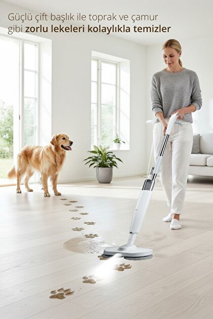 Kiwi Ksc-4240 Şarjlı Mop - Fiyatı, Yorumları