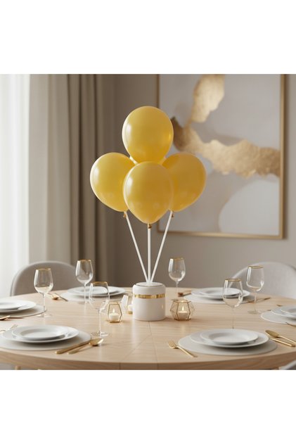 Mustard Fashion Latex Balloon 5in 100pcs, Party Decoration Balloons