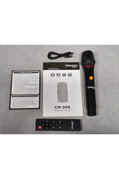 ceremony audio | CM-308 | Taşınabilir Bluetooth Parti Hoparlör
