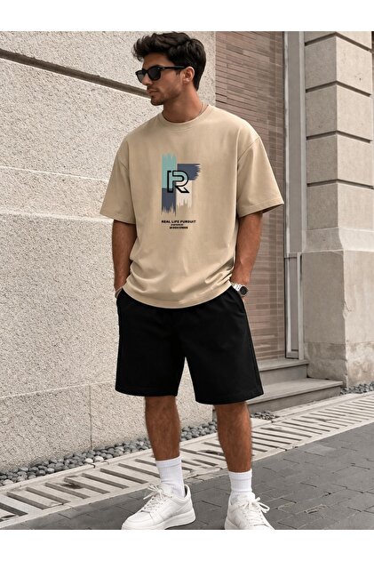 Unisex Summer Oversize T-Shirt & Shorts Set – Comfortable Fit Sports Combination