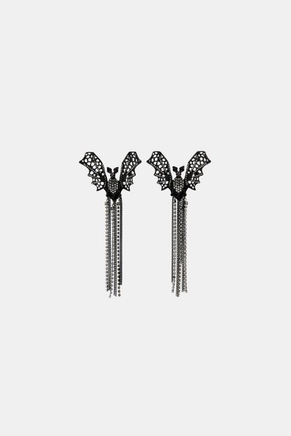 Night Bat Earrings | Mev'Art Collection