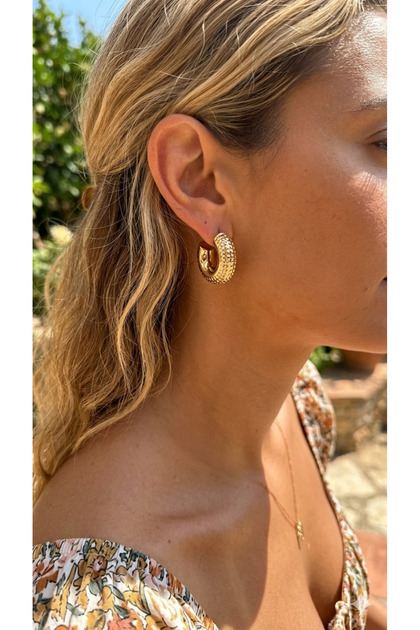 Xuping Earrings Tarnish Resistant Anti-Allergic Vintage Figured (2 Years Importer Warranty)
