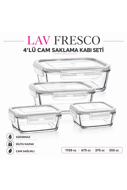 Fresco 4'' Storage Container