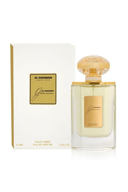 Haramain Junoon Pour Femme Eau de Parfum 75 ml – Long Lasting Floral Perfume for Women with Rose