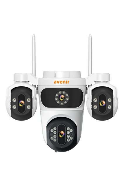 Avenir AV-S308 6MP 3 Kameralı Ptz Wifi Kamera - Fiyatı, Yorumları
