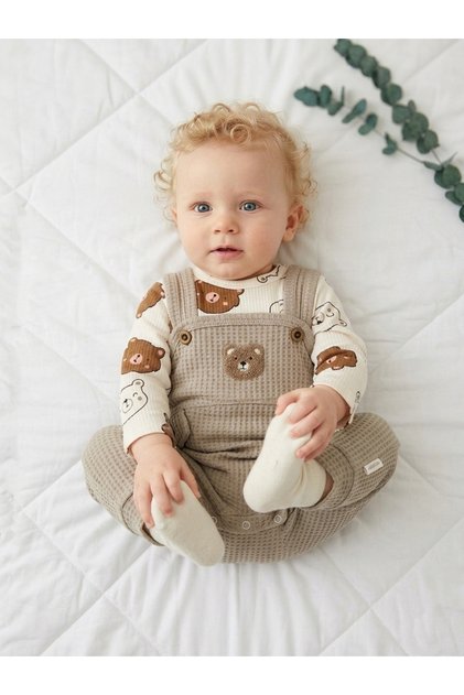 Baby Boy Salopet Body Socks Set of 3 / Long Sleeve Seasonal